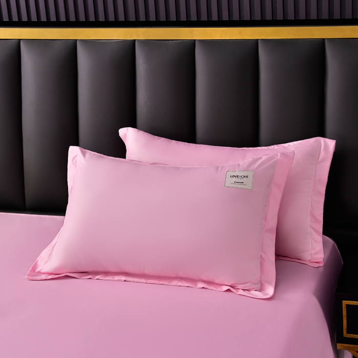 91家纺网 家纺一手货源 找家纺 宇豪 2023新款水洗棉夏被 LOVE-樱花粉