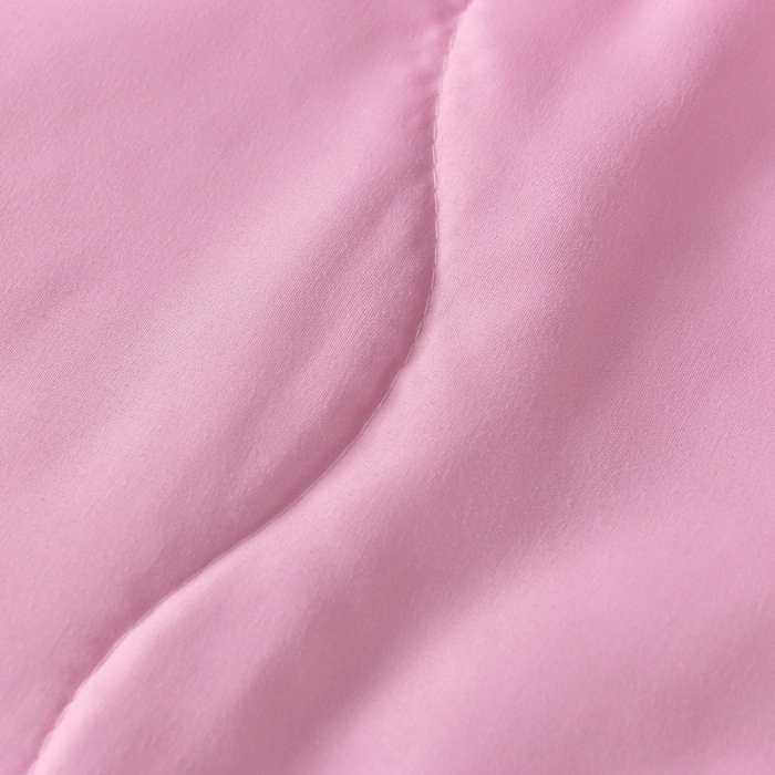 91家纺网 家纺一手货源 找家纺 宇豪 2023新款水洗棉夏被 LOVE-樱花粉