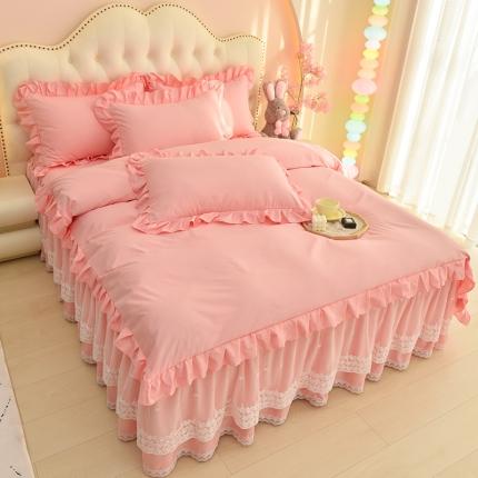 91家纺网 家纺一手货源 找家纺 （总）迪梦姿 2025新款高克重洛卡棉四件套