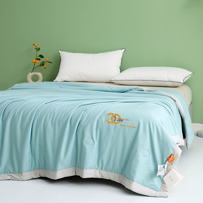 91家纺网 家纺一手货源 找家纺 （总）伊被源 2023新款26℃小凉皮蚕蛹蛋白夏被