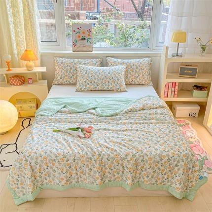 91家纺网 家纺一手货源 找家纺 （总）2023新款凉感丝豆豆夏被直播爆款凉豆豆夏凉被空调被 馨明