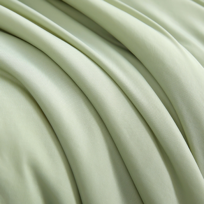 91家纺网 家纺一手货源 找家纺 伊被源 新款弹力凉感丝夏被烫钻包边空调被单人双人夏被礼盒装-缪斯 缪斯-薄荷绿