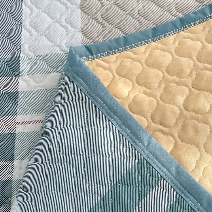 91家纺网 家纺一手货源 找家纺 冬然 2023新款全棉床盖纯棉床盖花边床盖 印象阁