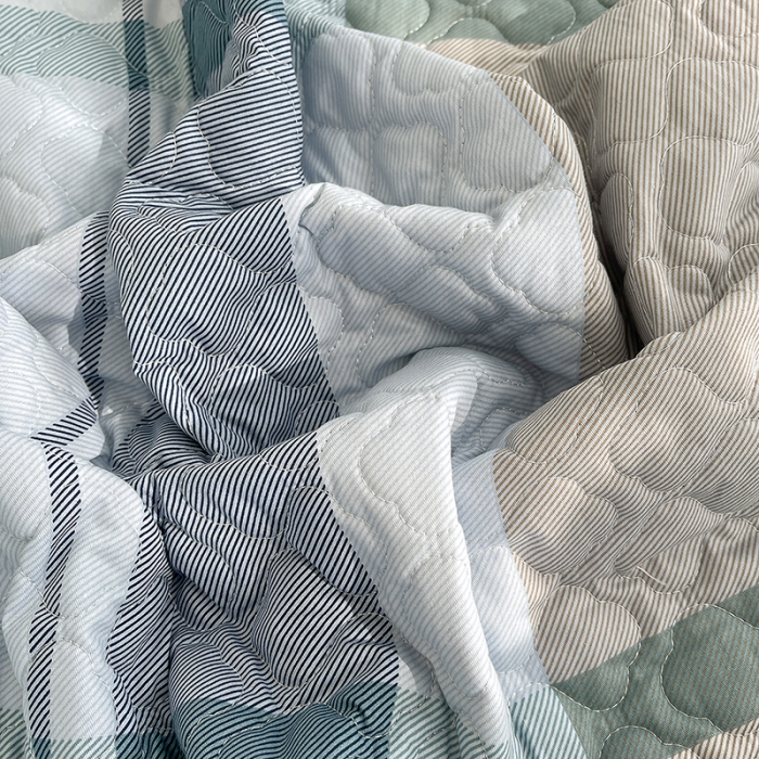 91家纺网 家纺一手货源 找家纺 冬然 2023新款全棉床盖纯棉床盖花边床盖 印象阁