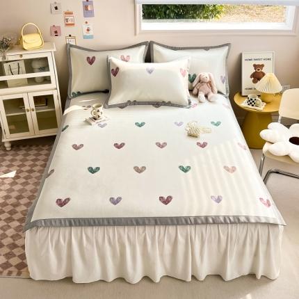 91家纺网 家纺一手货源 找家纺 （总）懒猫 2024新款250D宽边圆网数码印花冰丝席