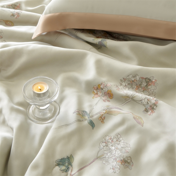 91家纺网 家纺一手货源 找家纺 （总）榻尚家居 2023新款印花天丝夏被四件套