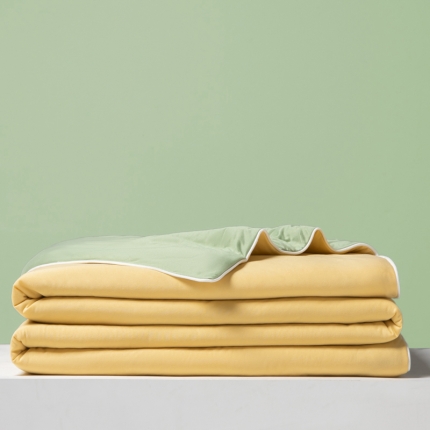 91家纺网 家纺一手货源 找家纺 （总）吾诺 2023  针织棉夏被双拼色大豆夏被凉感丝夏被夏凉被空调被