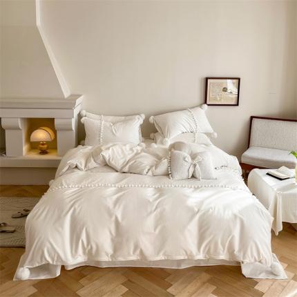 91家纺网 家纺一手货源 找家纺 （总）婳庭 2023水洗棉蝴蝶谷四件套