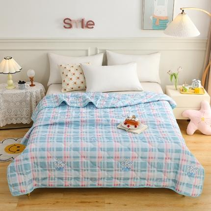 91家纺网 家纺一手货源 找家纺 （总）好欣怡家纺 2024新款超声波磨毛印花夏凉被