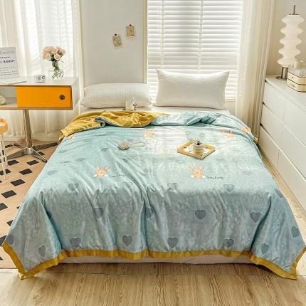 （总）亚龙 2023新款水洗真丝夏被四件套