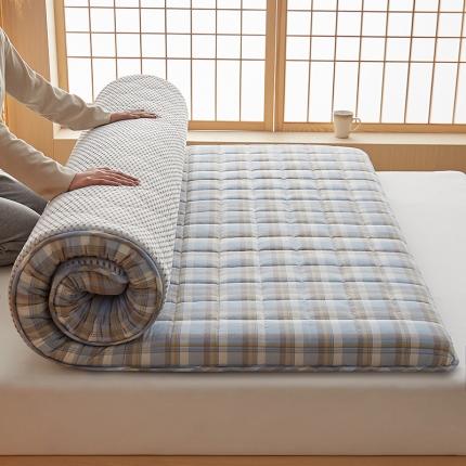 91家纺网 家纺一手货源 找家纺 （总）锦丝钰床垫 2025新款色织水洗棉棉花床垫