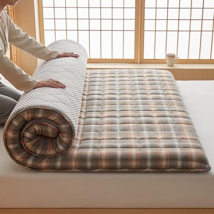 91家纺网 家纺一手货源 找家纺 （总）锦丝钰床垫 2025新款色织水洗棉棉花床垫