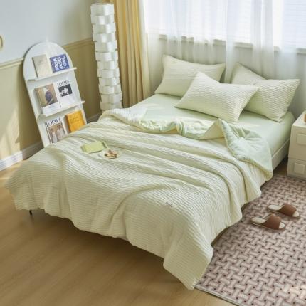 91家纺网 家纺一手货源 找家纺 总畅销被业2024新款直播爆款泡泡纱夏被夏凉被空调被四件套