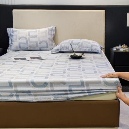 新款100s兰晶精天丝床笠 伊洛