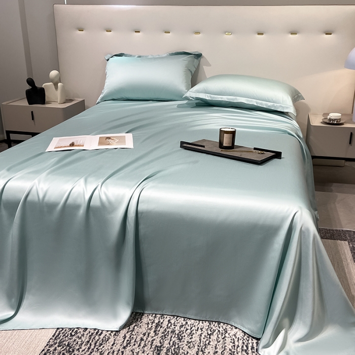 91家纺网 家纺一手货源 找家纺 （总）涵宸家纺2023新款天丝TM纯色-单床单