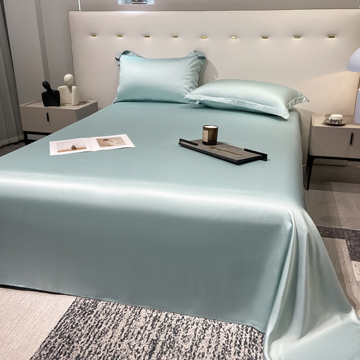 91家纺网 家纺一手货源 找家纺 （总）涵宸家纺2023新款天丝TM纯色-单床单