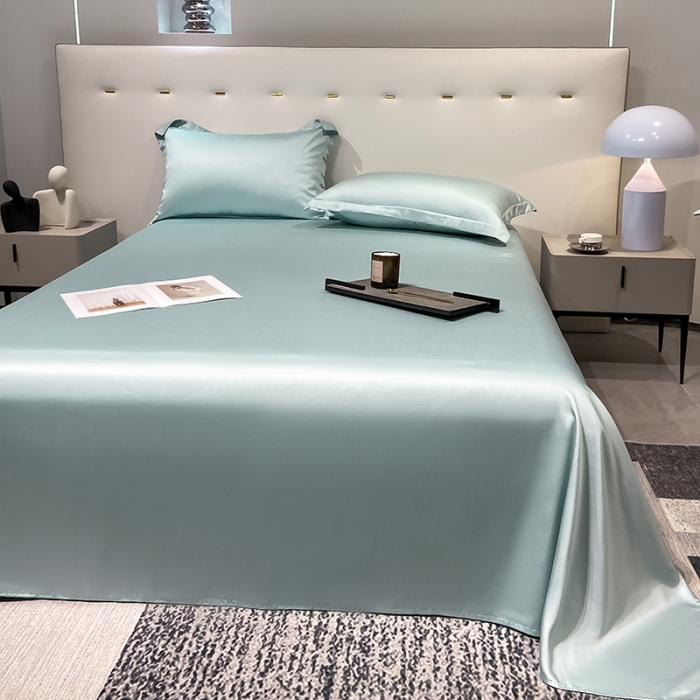 91家纺网 家纺一手货源 找家纺 （总）涵宸家纺2023新款天丝TM纯色-单床单