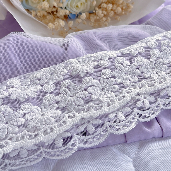 91家纺网 家纺一手货源 找家纺 （总）罗艺轩 2024新款 泡泡纱夹棉床裙白雪公主系列四件套