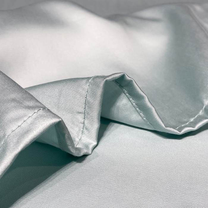 91家纺网 家纺一手货源 找家纺 涵宸家纺2023新款天丝TM纯色-单床单 单床单-碧海绿