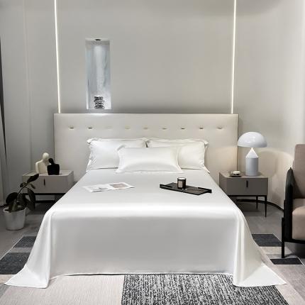 涵宸家纺2023新款天丝TM纯色-单床单 单床单-古董白