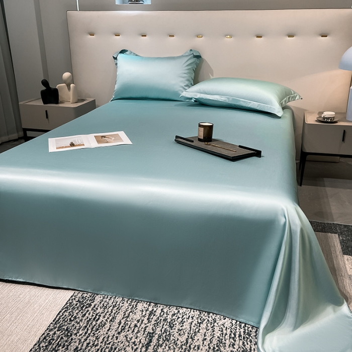 91家纺网 家纺一手货源 找家纺 涵宸家纺2023新款天丝TM纯色-单床单 单床单-海蒂兰