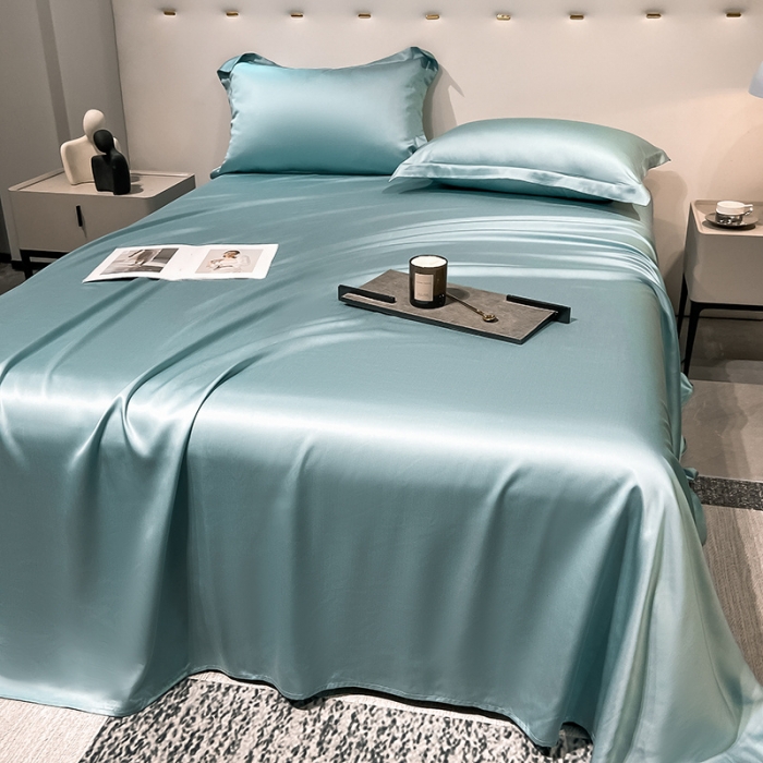 91家纺网 家纺一手货源 找家纺 涵宸家纺2023新款天丝TM纯色-单床单 单床单-海蒂兰