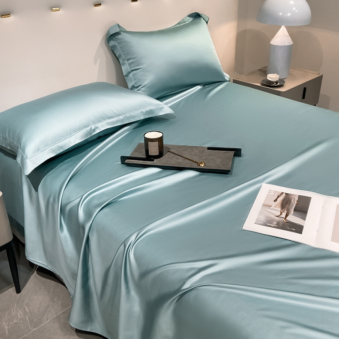 91家纺网 家纺一手货源 找家纺 涵宸家纺2023新款天丝TM纯色-单床单 单床单-海蒂兰