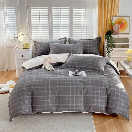 91家纺网 家纺一手货源 找家纺 （总）宝齐莱 2023新款13372全棉印花四件套