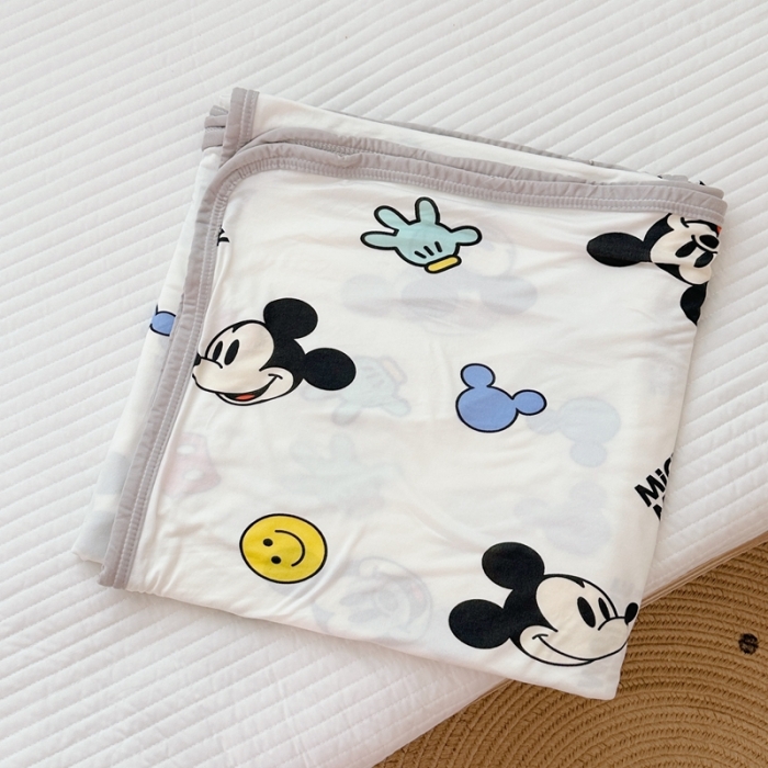 91家纺网 家纺一手货源 找家纺 星期八 2023新款 迪斯尼凉感毯 米奇