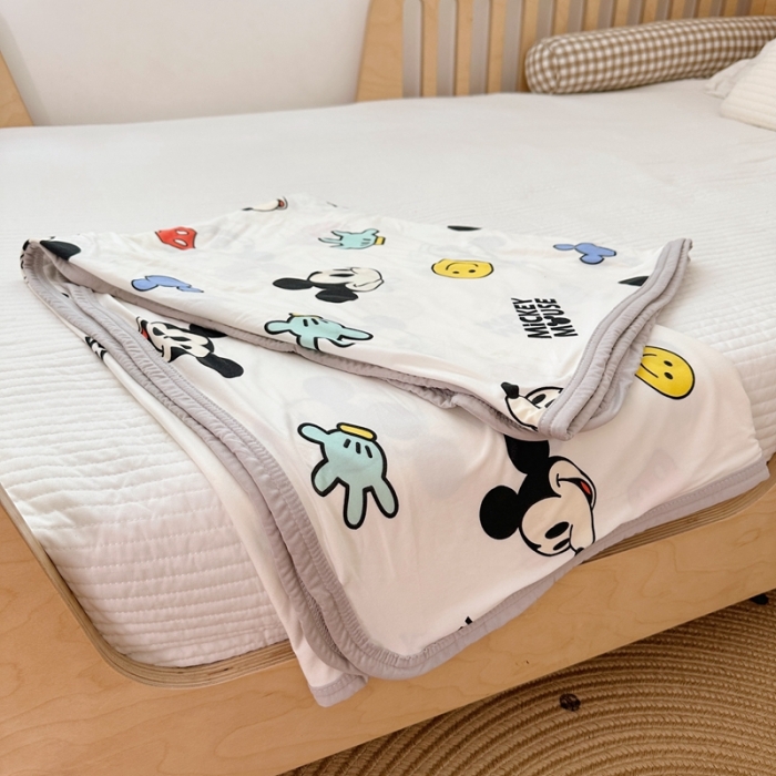 91家纺网 家纺一手货源 找家纺 星期八 2023新款 迪斯尼凉感毯 米奇