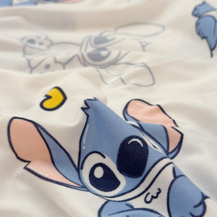 91家纺网 家纺一手货源 找家纺 星期八 2023新款 迪斯尼凉感毯 史迪仔