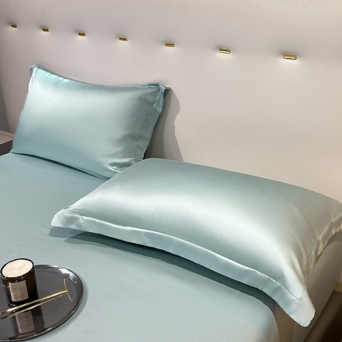 91家纺网 家纺一手货源 找家纺 （总）涵宸家纺 2023新款天丝ᵀᴹ纯色-单枕套