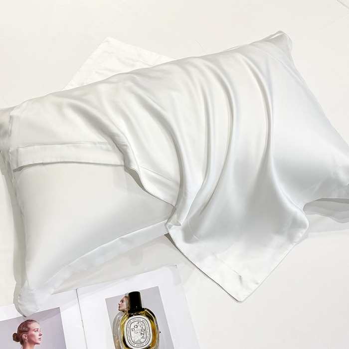 91家纺网 家纺一手货源 找家纺 涵宸家纺 2023新款天丝ᵀᴹ纯色-单枕套 单枕套-古董白