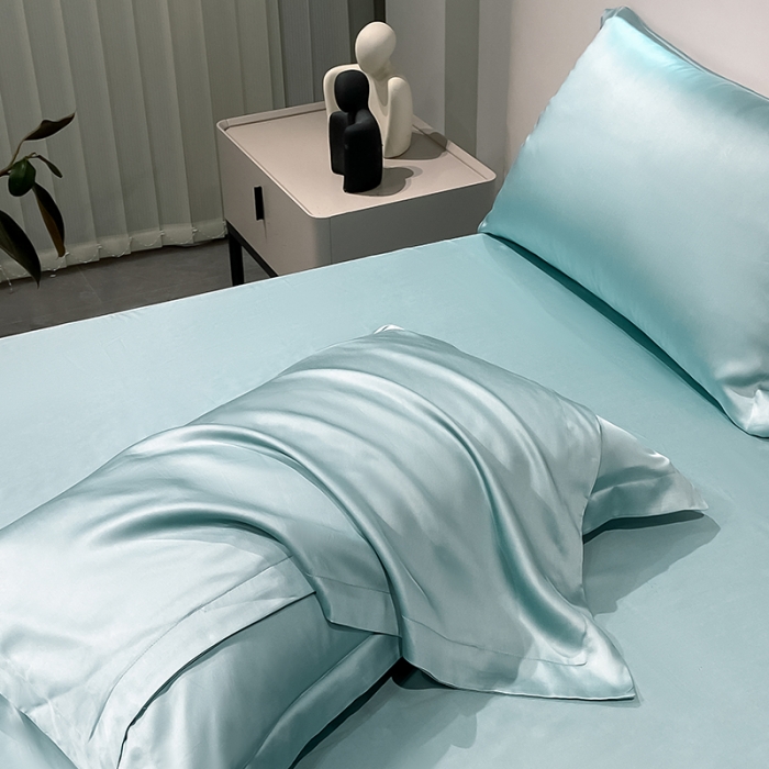 91家纺网 家纺一手货源 找家纺 涵宸家纺 2023新款天丝ᵀᴹ纯色-单枕套 单枕套-海蒂兰