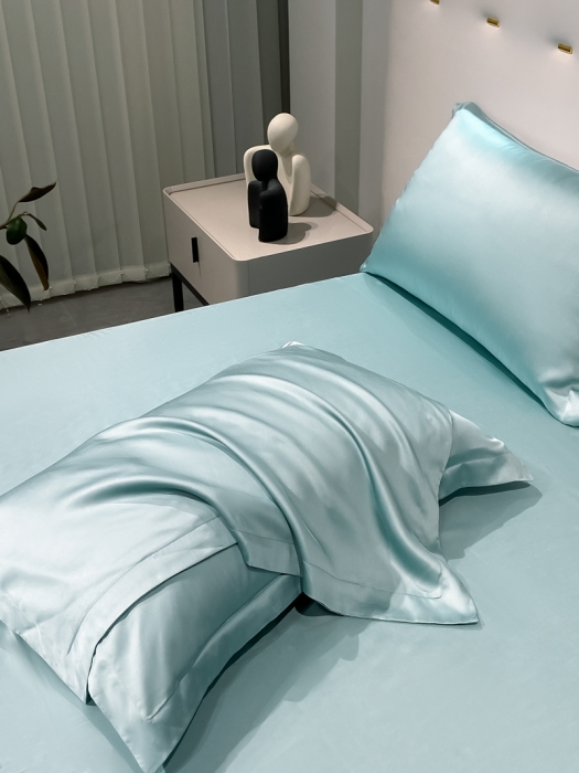 91家纺网 家纺一手货源 找家纺 涵宸家纺 2023新款天丝ᵀᴹ纯色-单枕套 单枕套-海蒂兰