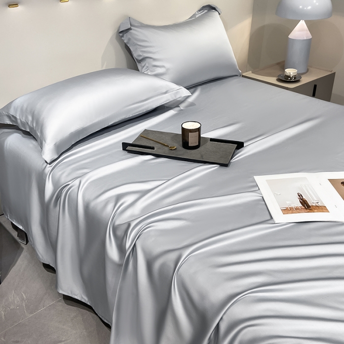 91家纺网 家纺一手货源 找家纺 涵宸家纺 2023新款天丝ᵀᴹ纯色-单枕套 单枕套-星辰兰