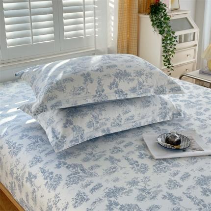 91家纺网 家纺一手货源 找家纺 （总）宝齐莱 2023新款13372全棉印花枕套