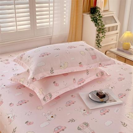 91家纺网 家纺一手货源 找家纺 （总）宝齐莱 2023新款13372全棉印花枕套