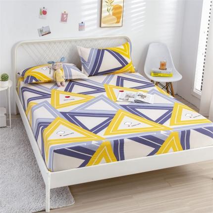 91家纺网 家纺一手货源 找家纺 芦荟棉单品床笠床笠单件可配同款枕套缤纷色彩