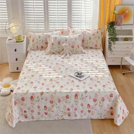 91家纺网 家纺一手货源 找家纺 （总）宝齐莱 2023新款13372全棉印花单床单