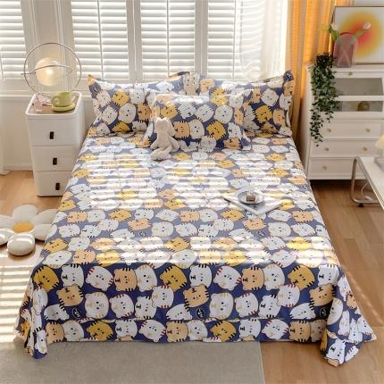 91家纺网 家纺一手货源 找家纺 （总）宝齐莱 2023新款13372全棉印花单床单