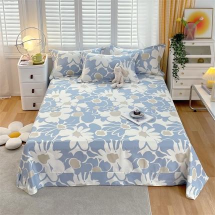 91家纺网 家纺一手货源 找家纺 （总）宝齐莱 2023新款13372全棉印花单床单