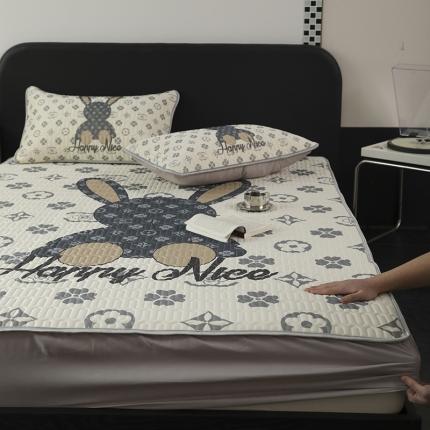 91家纺网 家纺一手货源 找家纺 （汇总）久云居 2024新款A类大版印花0.5乳胶凉席床笠款床单款