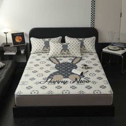 91家纺网 家纺一手货源 找家纺 （汇总）久云居 2024新款A类大版印花0.5乳胶凉席床笠款床单款