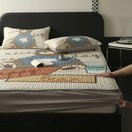 91家纺网 家纺一手货源 找家纺 （汇总）久云居 2024新款A类大版印花0.5乳胶凉席床笠款床单款