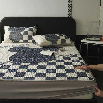 91家纺网 家纺一手货源 找家纺 （汇总）久云居 2024新款A类大版印花0.5乳胶凉席床笠款床单款