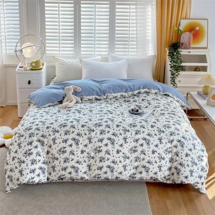 91家纺网 家纺一手货源 找家纺 (总)宝齐莱 2023新款13372全棉印花单被套