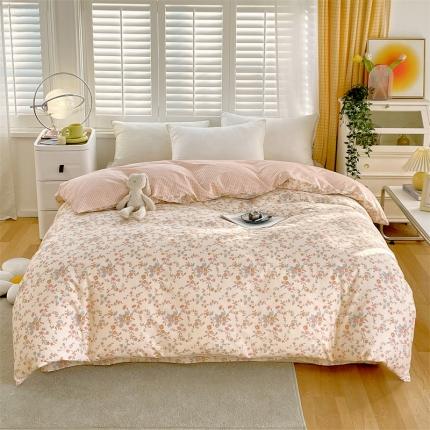 91家纺网 家纺一手货源 找家纺 (总)宝齐莱 2023新款13372全棉印花单被套