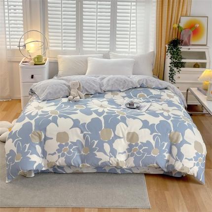 91家纺网 家纺一手货源 找家纺 (总)宝齐莱 2023新款13372全棉印花单被套