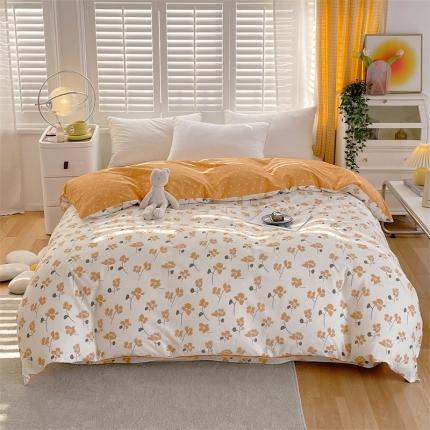 91家纺网 家纺一手货源 找家纺 (总)宝齐莱 2023新款13372全棉印花单被套